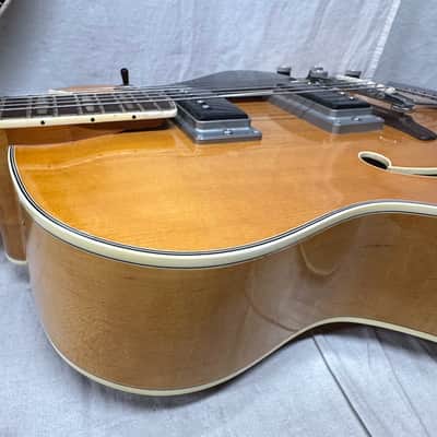 Yamaha AE-11 ae11 Archtop Electric Hollowbody Guitar with Case - Natural image 21