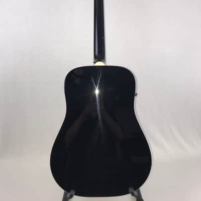 Epiphone Limited Edition Hummingbird Pro Electric/Acoustic Guitar – Ebony image 6
