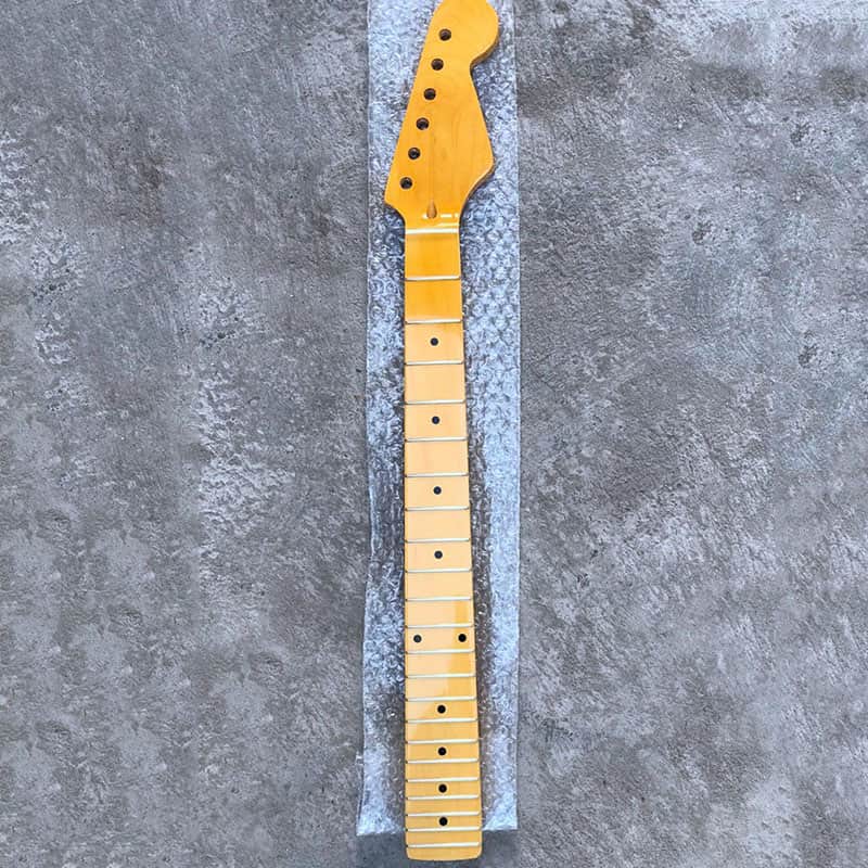 22-Fret Electric Guitar Neck Stratratem Maple Fingerboard For Strat image 1