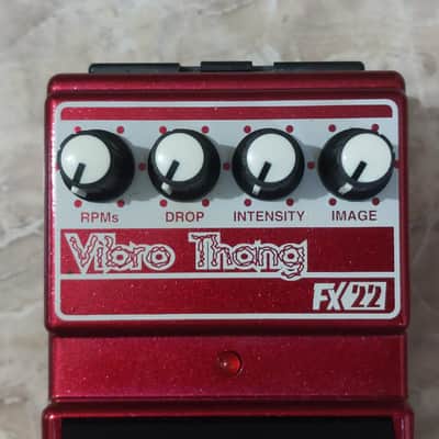 DOD Vibrothang FX22 [NOS - New Old Stock, Complete with Box & Manual] 1st edition 1990 - Metallic Candy Red image 8