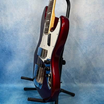 2006 Fender JB-75 US Jazz Bass Old Candy Apple Red, Crafted in Japan, CIJ image 10