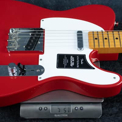 Fender Vintera III Late 50 Tele Maple Dakota Red MX25164831 image 6