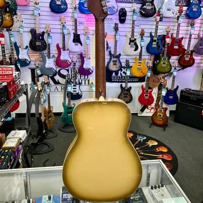 Fender Limited Edition California Vintage Malibu with Case, Antigua Pickguard, Antigua image 9