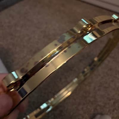 Ludwig LM402 Supraphonic 6.5x14" 10-Lug Aluminum Snare Drum 1985 - Present - Chrome-Plated image 5