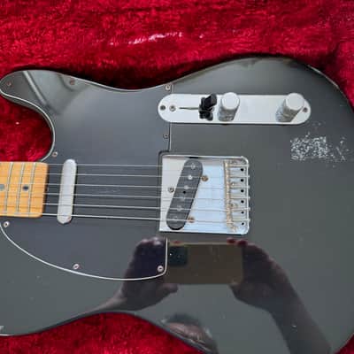 Fender Telecaster with Maple Fretboard 1980 - 1982 - Black image 3