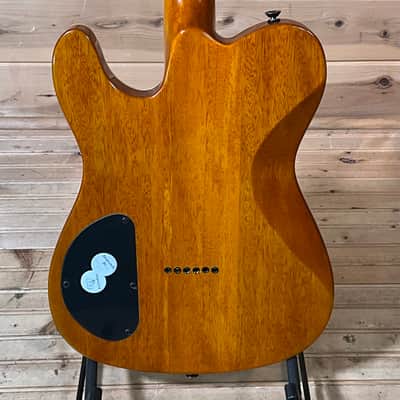 Fender Special Edition Custom Telecaster FMT HH Electric Guitar - Amber image 4