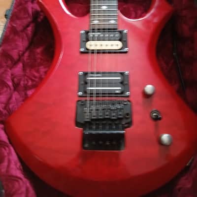 B.C. Rich Virgin Entre 2000 y 2003 - Rojo moteado. Brillante imagen 5
