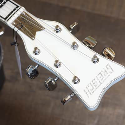 2022 Gretsch G7593T-BD Billy Duffy Signature Falcon w/ Bigsby Hollow-Body Electric Guitar White + COA OHSC image 12