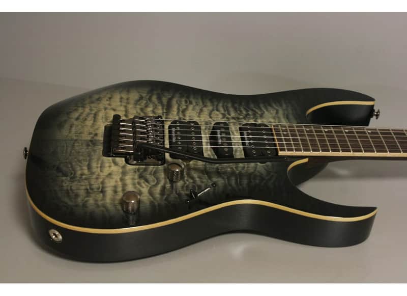 Ibanez RG Premium RG970WQMZ BIB Black Ice Burst | Reverb