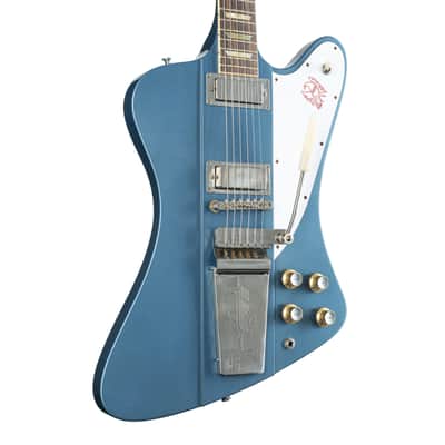 Gibson 1963 Firebird V Maestro Vibrola Ultra Light Aged Pelham Blue #402823 - Custom Electric Guitar image 6