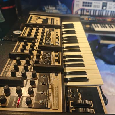 Oxford Synthesizer Company OSCar 37-Key Analog Monophonic Programmable Music Synthesizer 1980s - Black image 2