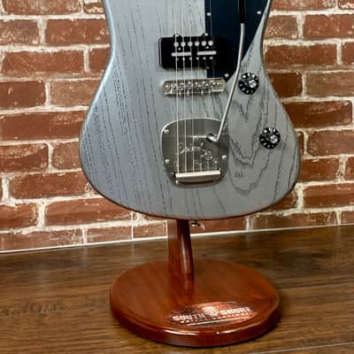 Deimel Guitar Works Firestar Custom 2020 Silver/ Filled Black Pores & Neck, New (Authorized Dealer) image 10