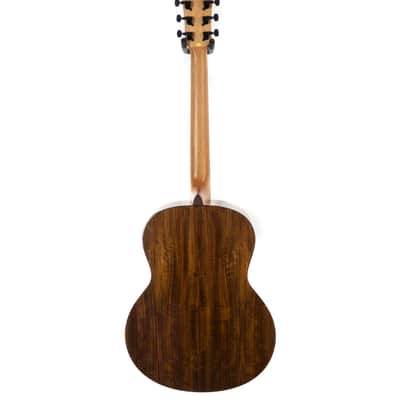 Washburn BTS9CH Bella Tono Novo S9 Studio Body Acoustic Guitar, Gloss Charcoal Burst image 16