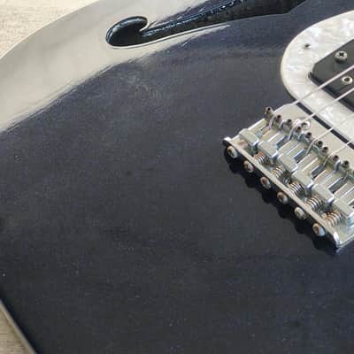 1974 Greco Japan TE-500 Thinline Semi Hollowbody Telecaster Deluxe (Navy Blue Sparkle) image 4