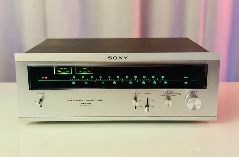 Vintage Sony ST-5150 Stereo Am/FM Tuner - Serviced + | Reverb