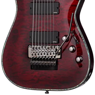 Schecter Hellraiser C-8 FR Black Cherry image 1