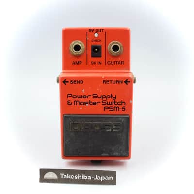 Boss PSM-5 Power Supply & Master Switch 1987 Made in Japan 778900 image 1