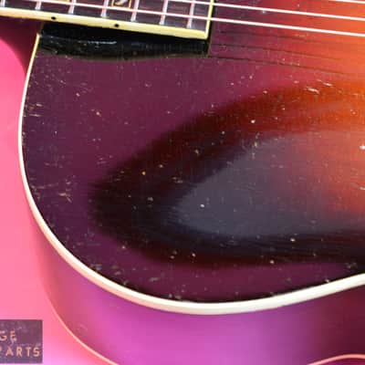 Vintage 1939 Gibson L-7 "Advanced Model"  X-braced, Picture Frame Inlays, Original Case! image 14