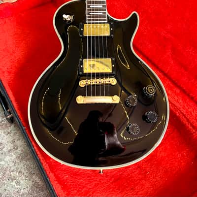 Orville by Gibson Les Paul Custom 1990’s - Black beauty original vintage MIJ Japan image 3