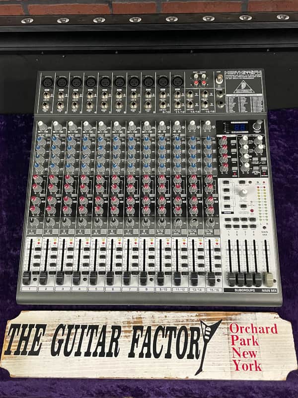 Behringer Xenyx 2442FX 24-Input 4/2-Bus Mixer with Multi-Effects