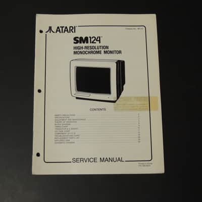 Atari STE 520/1040  & SM124 Service Manual [Three Wave Music] image 4