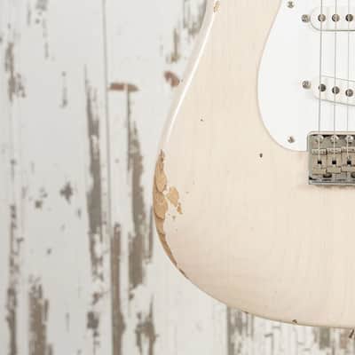 Fender Custom Shop LTD Fat '54 Relic Stratocaster - 2024 - White Blonde image 11