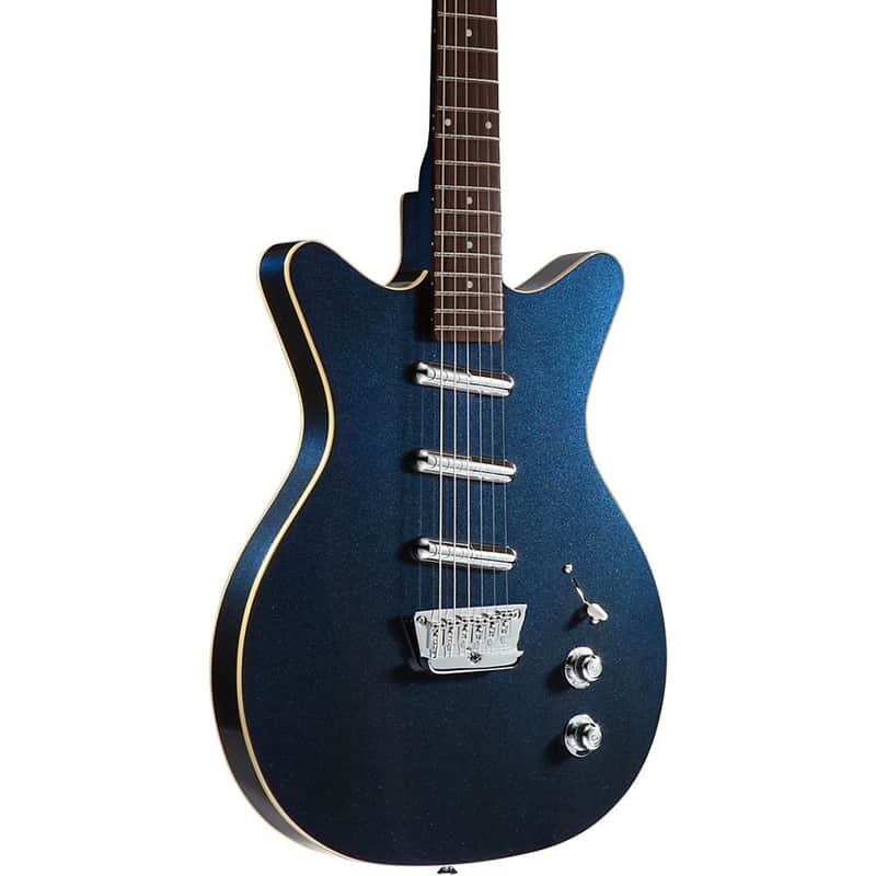 Danelectro ’59 Triple Divine 2023 - Present - Blue Metallic image 1