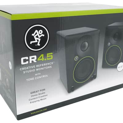 Mackie CR4.5 4.5" Powered Studio Monitors Speakers w/ Tone Control image 6