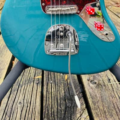 Fender Vintera '60s Jaguar with Pau Ferro Fretboard 2019 - 2023 - Ocean Turquoise image 3