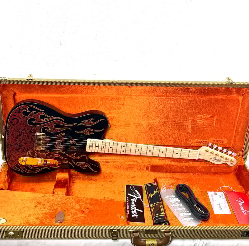 Fender James Burton Signature Telecaster 2014 - Red Paisley