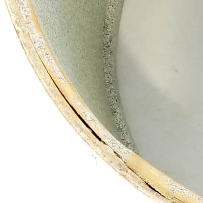 Ludwig 10x16"Timp-Tom Drum#570 Vintage70s WMP 3Ply Maple Bass White Marine Pearl image 10