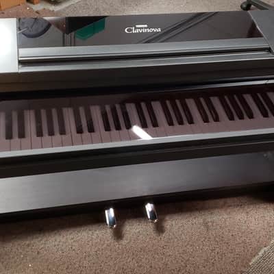 Yamaha Clavinova CLP-550 1989 Black | Reverb