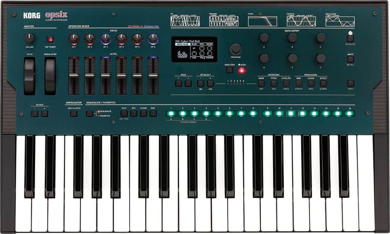 Mint Korg OPSIX Altered Fm Synthesizer True 6-Operator FM with 32 Notes of Polyphony image 1