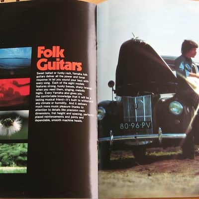 Yamaha Acoustic Guitar Catalogs 70s image 2