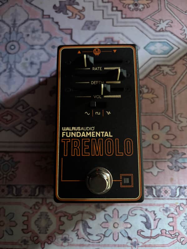 Walrus Audio Fundamental Tremolo 2023 - Present Black / Orange image 1