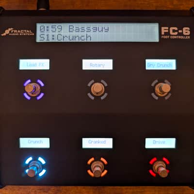 Fractal Audio FC-6 Foot Controller 2018 - 2021 - Black image 1