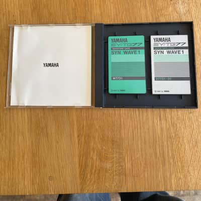 Yamaha sy 77 /sy 99 SYN WAVE 1 voice data and waveforms cards image 3