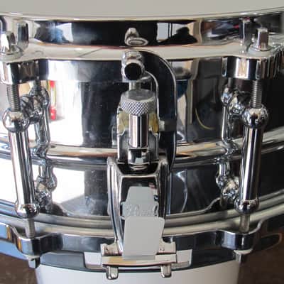 Pearl SensiTone 14x5" Beaded Steel Snare Drum 2000's- Chrome Over Steel image 3