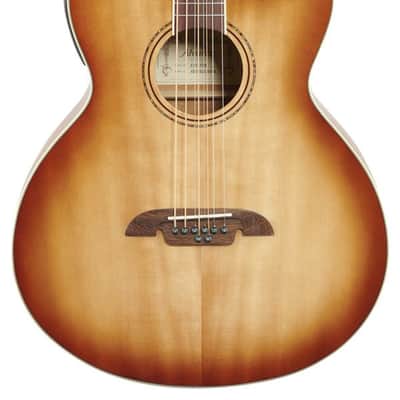 Alvarez ABT60CE8 Artist Baritone 8-String Acoustic Electric Guitar Shadowburst image 1