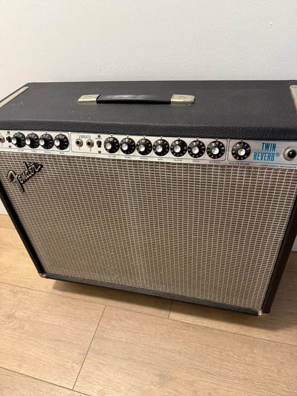 1974 Fender Twin Reverb 2x12" Silverface image 1