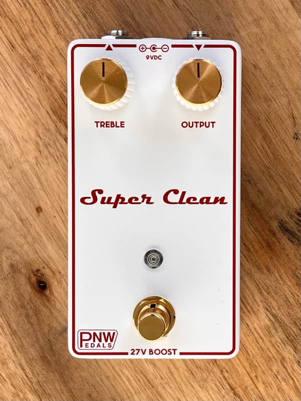 PNW Pedals Super Clean 27V Boost - White image 1