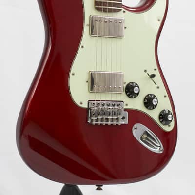 Fender Blacktop Stratocaster Mex 2010 - Candy Apple Red image 7