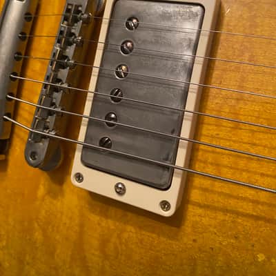 Left handed Gibson Les Paul R9 Murphy Lab Ultra Heavy aged Carmelita neck 8.6 lbs !! image 9