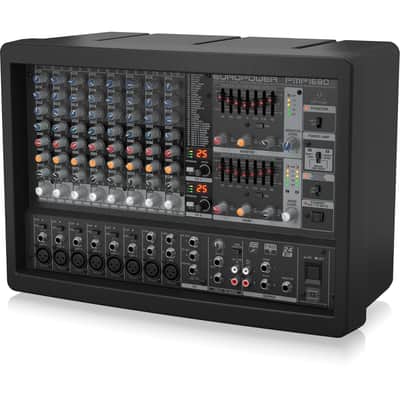 Behringer Europower PMP1680S 10-channel 1600W Powered Mixer image 3