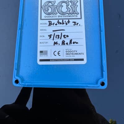 GCI Brutalist JR 2020 - Blue built by Kurt Ballou himself image 1