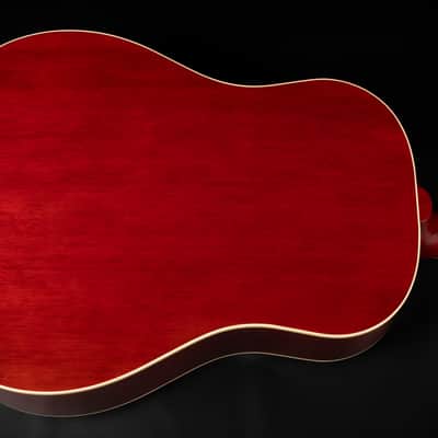 2021 Gibson Slash Signature J-45 - Vermillion Burst | USA All Solid Slope Shoulder Dreadnought Acoustic Guitar Guns N' Roses L.R. Baggs Pickup | CoA OHSC image 11