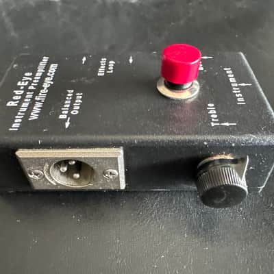 Fire-Eye Red-Eye piezo Instrument preamplifier + DI 2010's  - Black image 4
