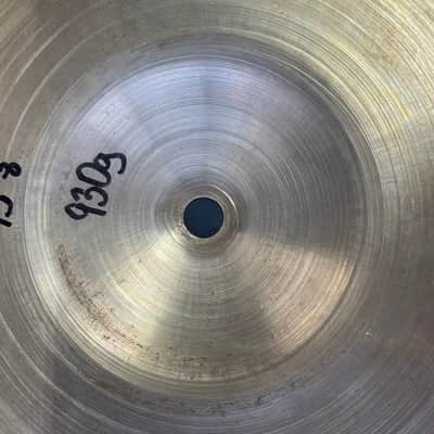 Vintage Avedis Zildjian 15" Hi Hats, Mixed Weight Pair 15-1/8" 930g - 14-15/16" 1300g image 10