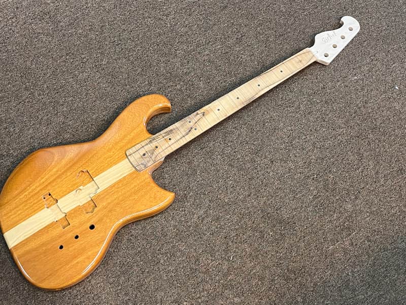 Eichel 4 String Bass Body and Neck 2024 - Clear image 1