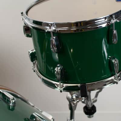 Q Drum Co "Forest Green" Maple Drum Kit image 8